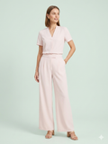 Pantaloni palazzo  in tessuto leggero