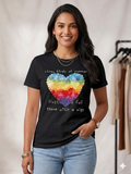 T-shirt Donna in Cotone Morbido con Applicazioni Ricercate