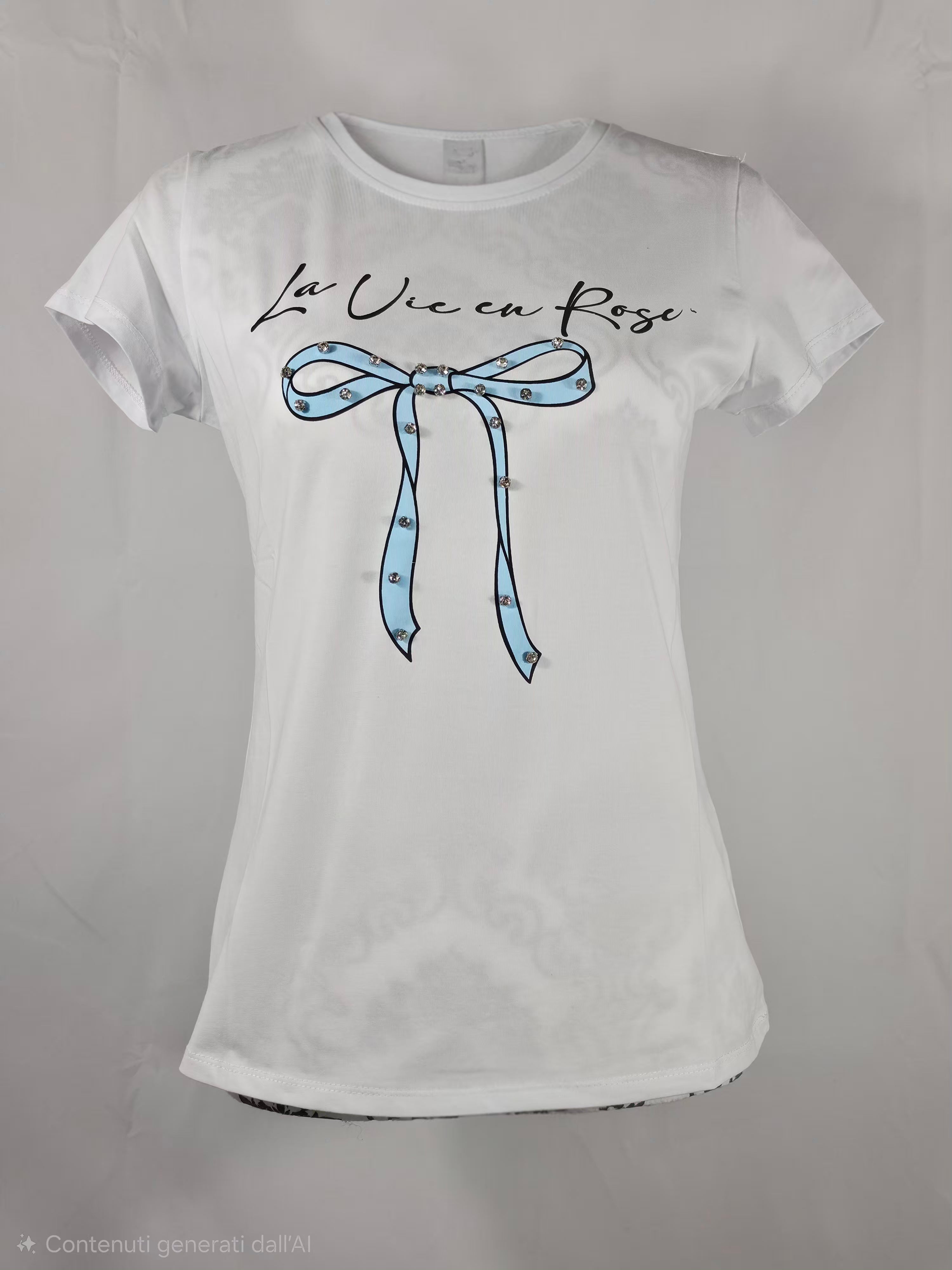 T-shirt bianca casual - Collezione primavera/estate